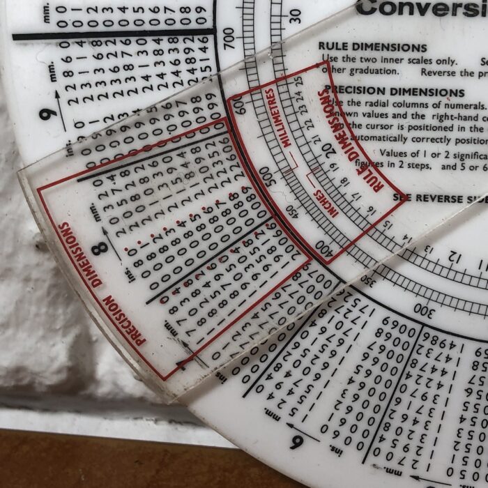 Vintage Measuring Calliper & Conversion Calculators - Image 11