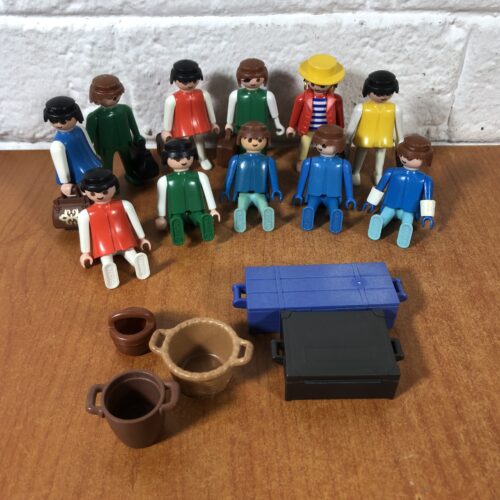 Lot 9: Vintage Playmobil Figurines & Accessories