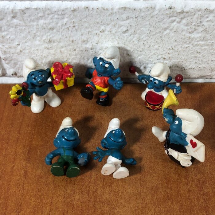 Vintage Smurf Figurines (Made in West Germany & Hong Kong)