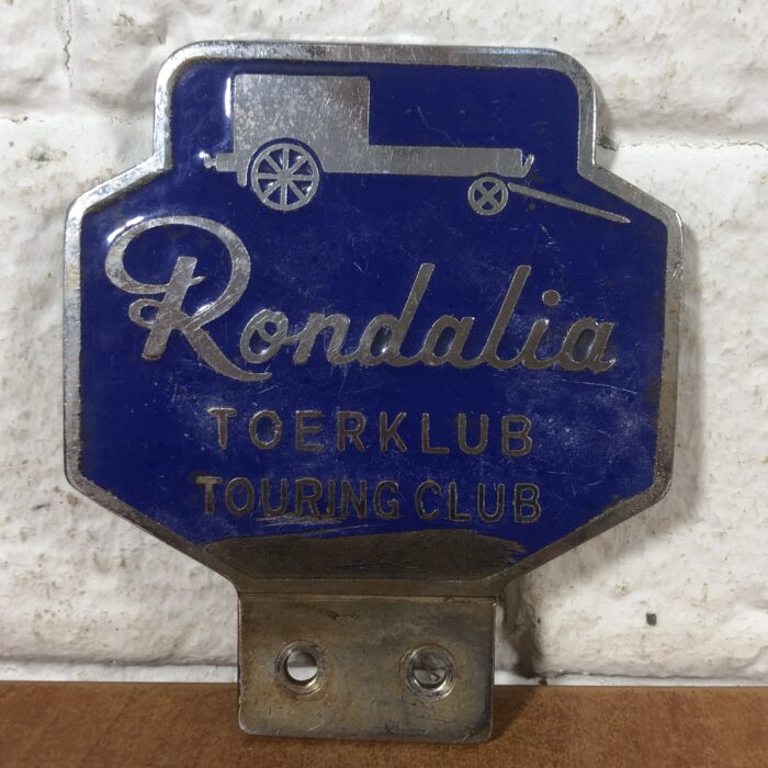 Vintage Rondalia Touring Club Badge