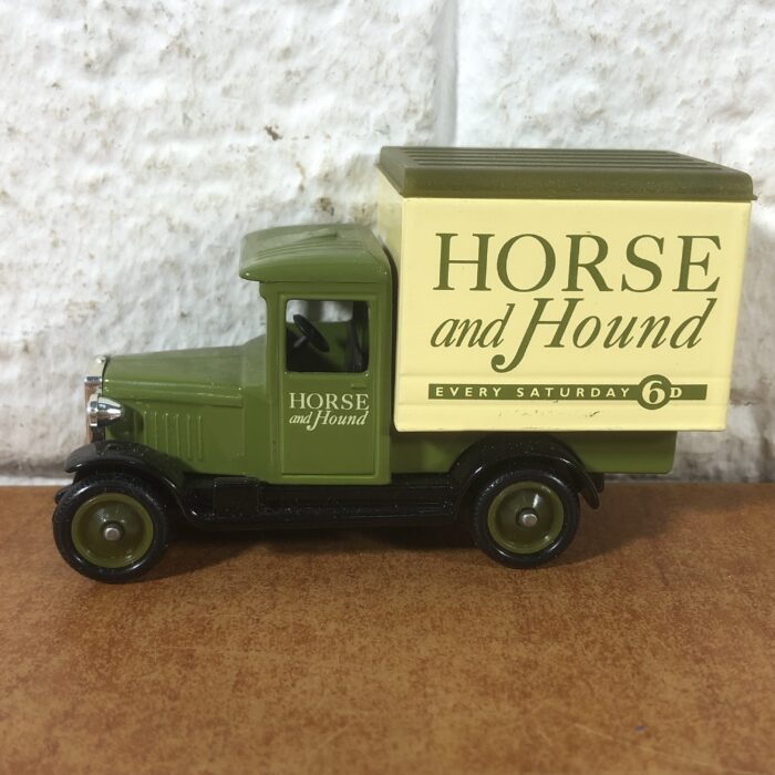 Days Gone by Lledo ~ Horse & Hound 1928 Chevrolet Box Van - Image 3