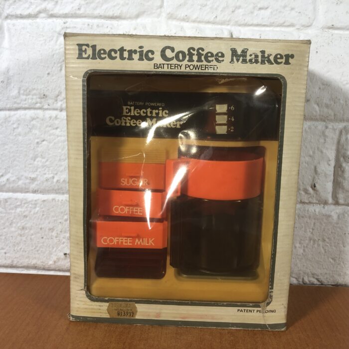 Vintage Electric Coffee Maker in Original Box (Made in Hong Kong)