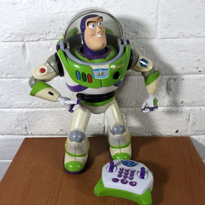 Large Disney's Buzz Lightyear Remote Control Figurine