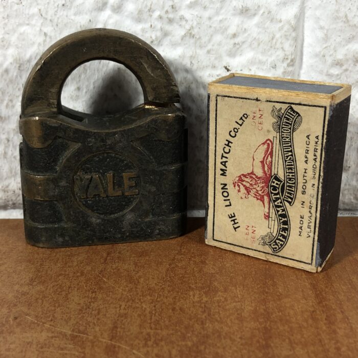 Vintage Yale Brass Locks with Original Keys - Image 5