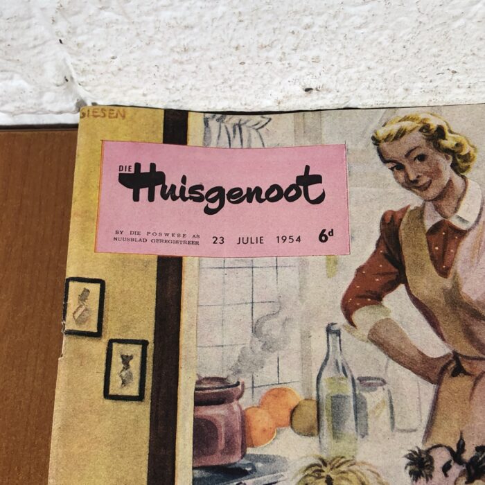 Vintage Huisgenoot Magazine (23 July 1954) - Image 2