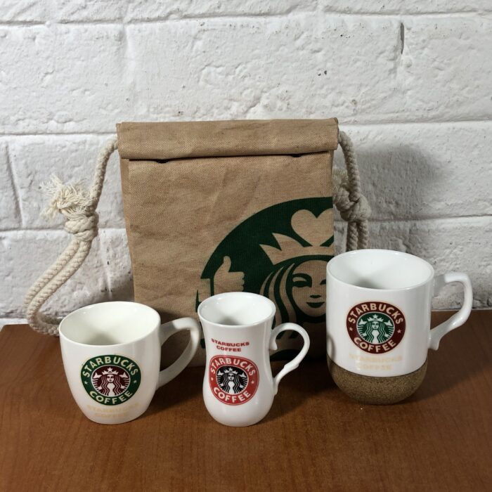 Collectible Starbucks Coffee Mugs & Bag