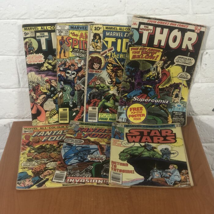 Vintage Marvel Comic Books