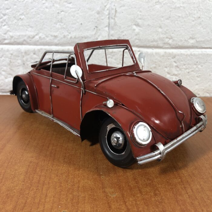 Vintage Style Metal Beetle Model