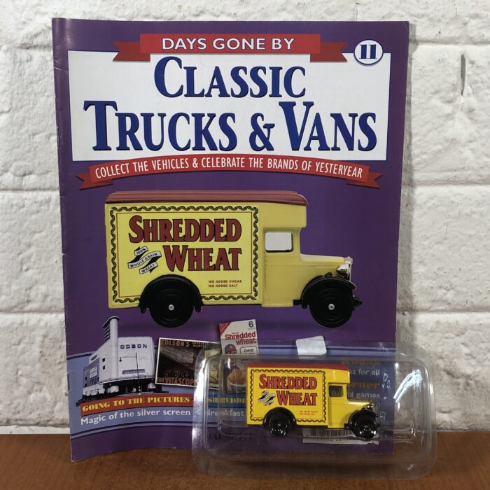 Days Gone by Lledo ~ Shredded Wheat Dennis Parcels Van (with Magazine)