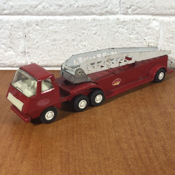 Vintage Pressed Metal Tonka Fire Truck - Image 3