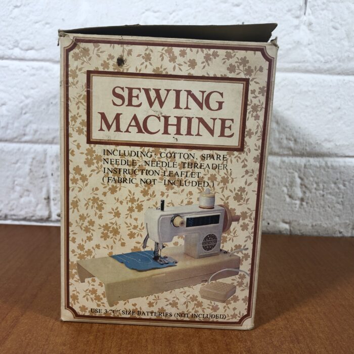 Vintage Toy Sewing Machine in Original Box (Made in Hong Kong) - Image 5