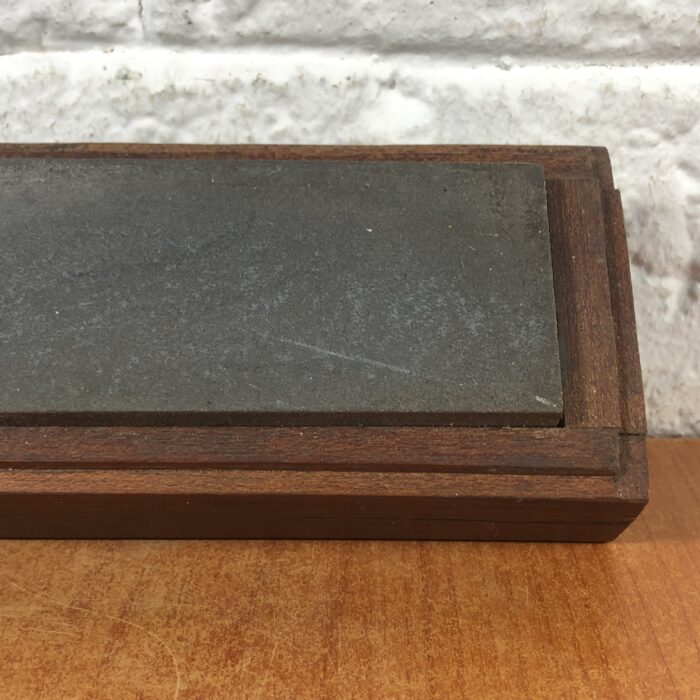 Vintage Sharpening Stone in Wooden Case - Image 7