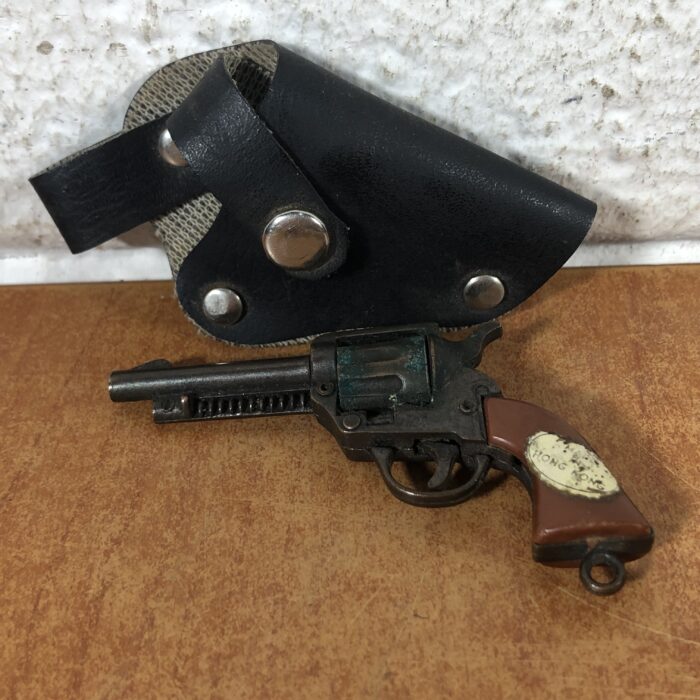 Miniature Vintage Toy Cap Guns in Holsters (Made in Hong Kong) - Image 2