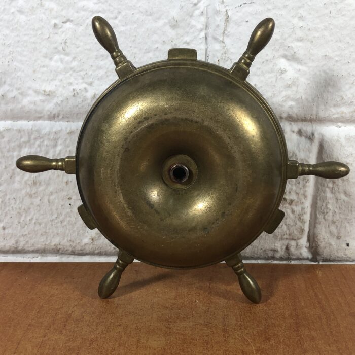 Vintage Brass Nautical Style Candle Holder - Image 7