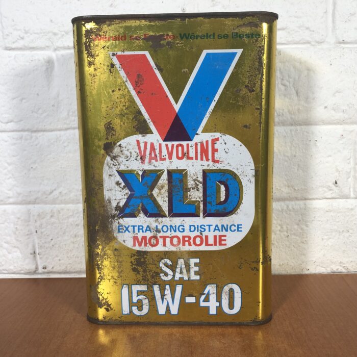 Vintage Valvoline Oil Containers - Image 2