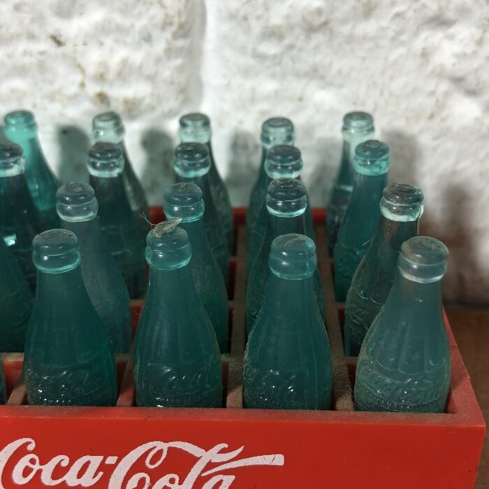 Lot 125: Miniature Coca Cola Crate with Bottles - Image 3