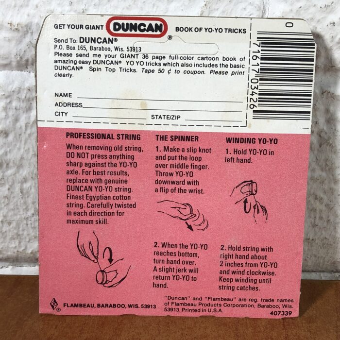 Lot 134: Set of Four Duncan Professional Yo-Yo Strings - Image 6