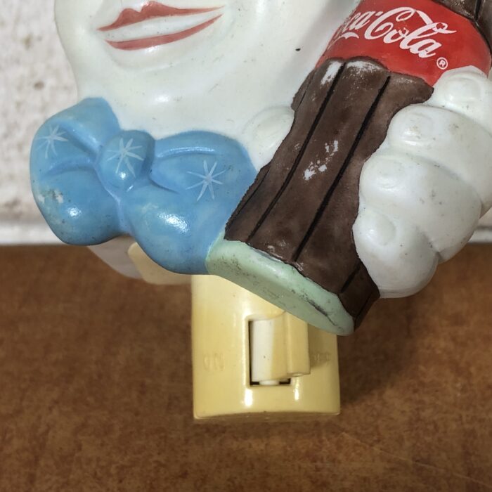 Lot 118: Vintage Coca Cola Porcelain Night Light - Image 4