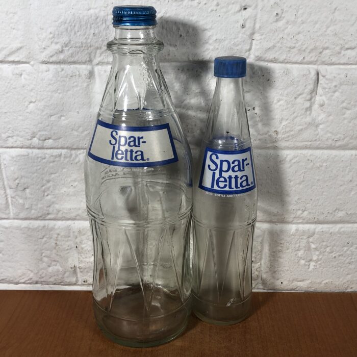 Lot 110: Vintage Spar-Letta Glass Bottles