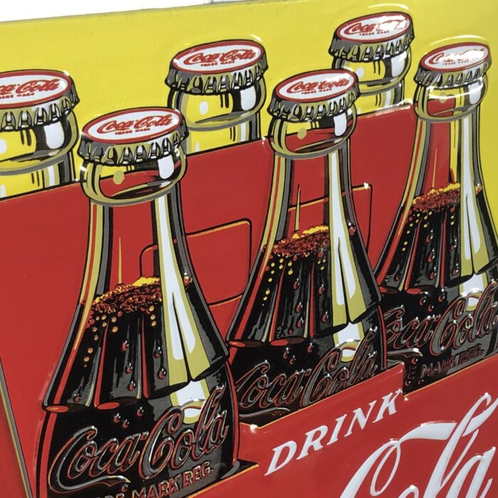 Lot 142: Coca Cola Embossed Sign (Official Licensed Product) - Image 3