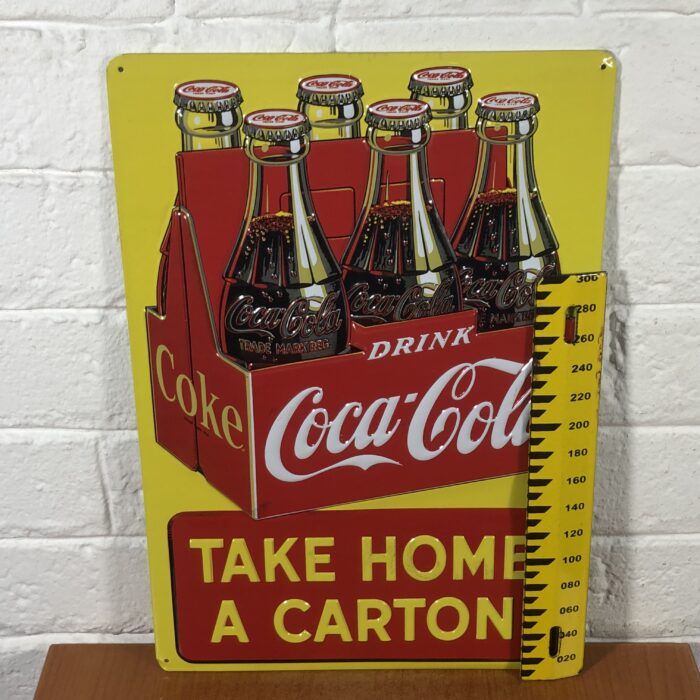 Lot 142: Coca Cola Embossed Sign (Official Licensed Product) - Image 8