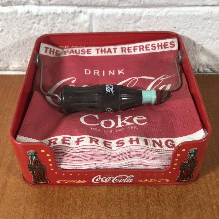 Lot 102: Coca Cola Napkins & Napkin Holder - Image 2