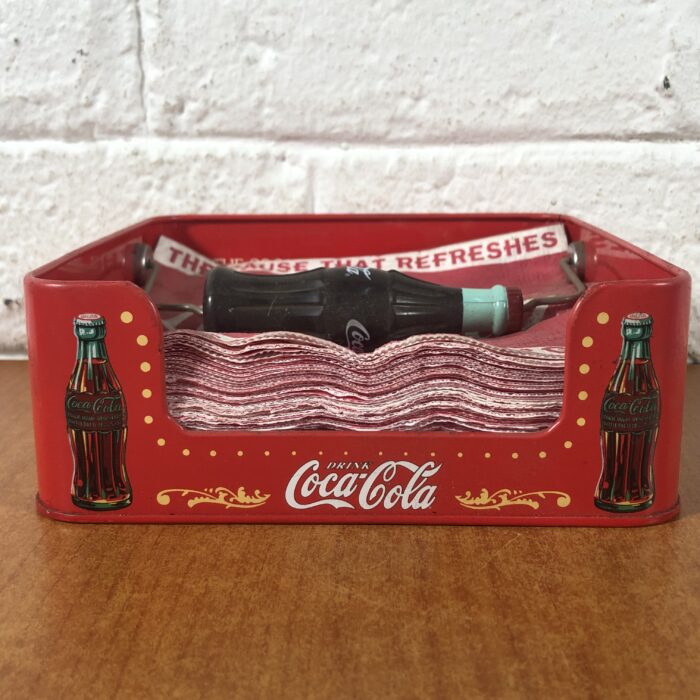 Lot 102: Coca Cola Napkins & Napkin Holder - Image 4