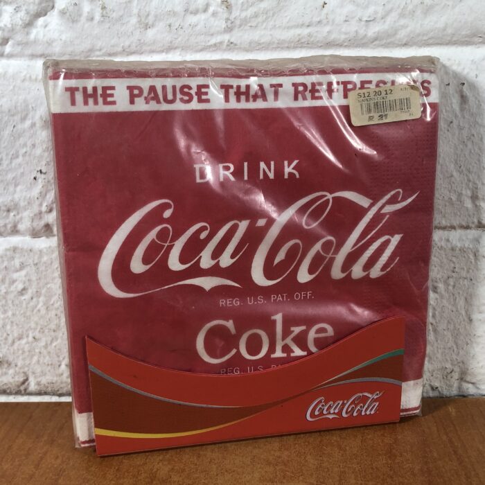 Lot 102: Coca Cola Napkins & Napkin Holder - Image 5