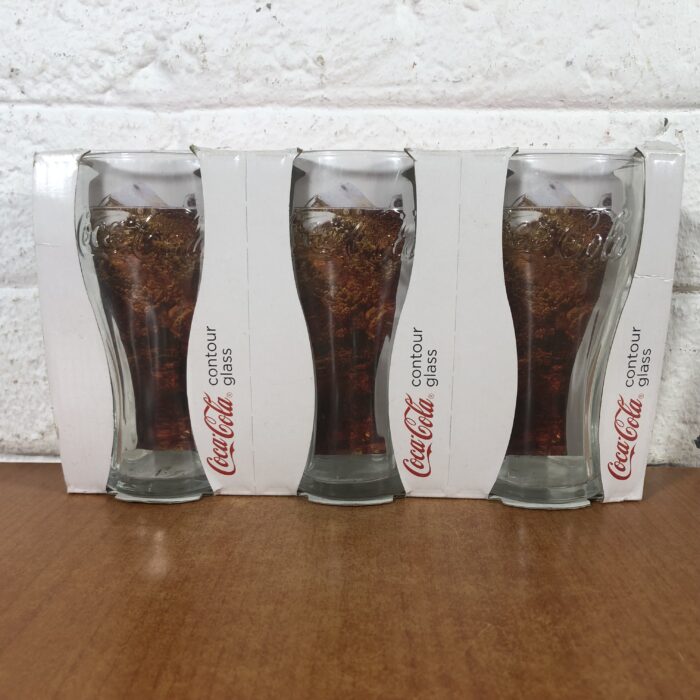 Lot 100: Coca Cola Glasses