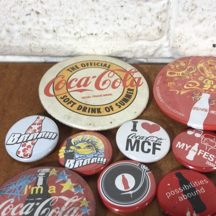 Lot 105: Coca Cola Pin Badges - Image 2