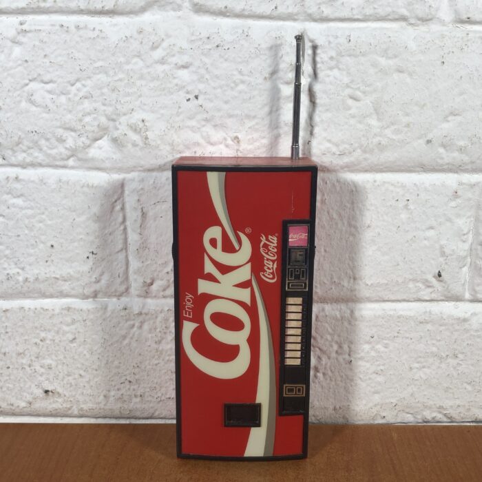 Lot 98: Coca Cola Vending Machine Radio