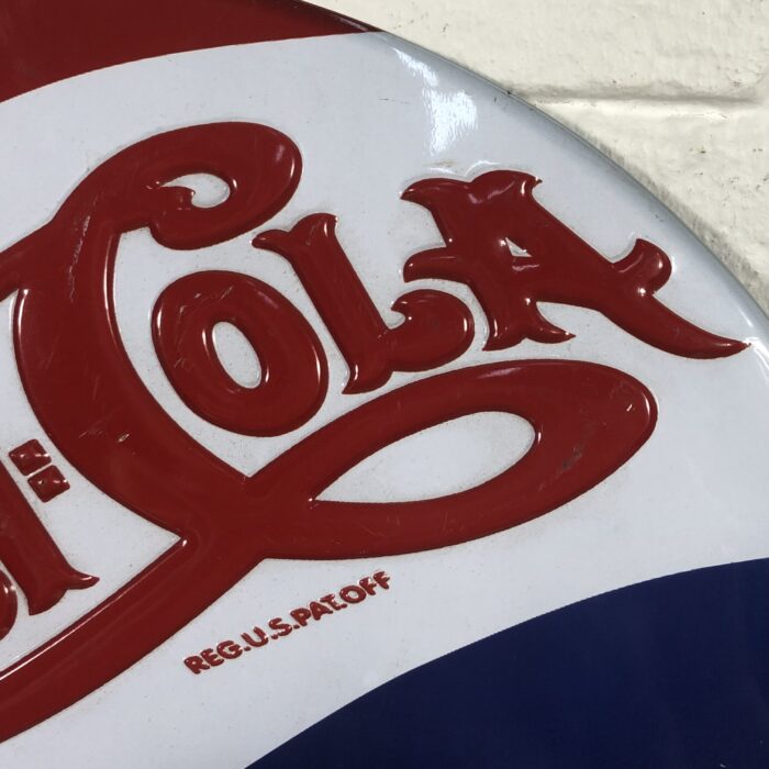 Lot 141: Pepsi Cola Embossed Sign (Official Licensed Product) - Image 4