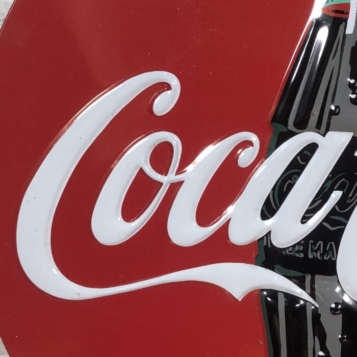 Lot 140: Coca Cola Embossed Sign (Official Licensed Product) - Image 3