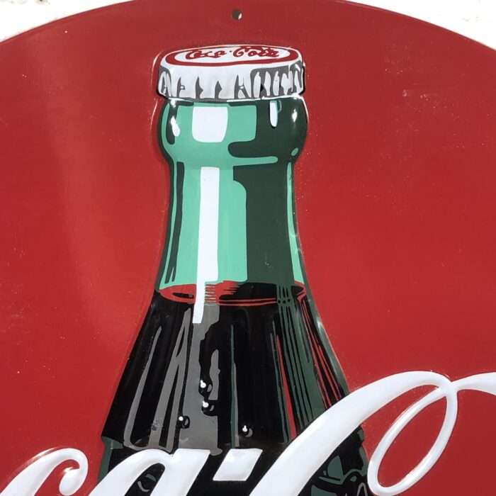 Lot 140: Coca Cola Embossed Sign (Official Licensed Product) - Image 2