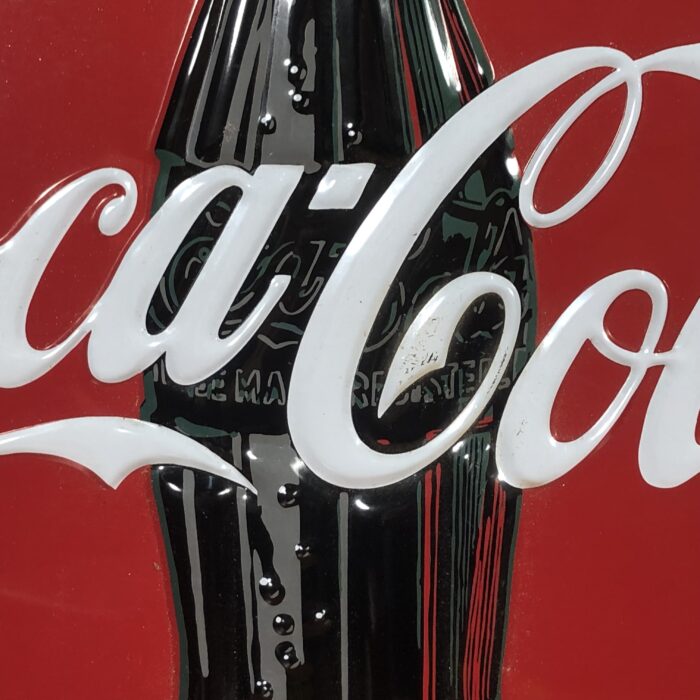 Lot 140: Coca Cola Embossed Sign (Official Licensed Product) - Image 4