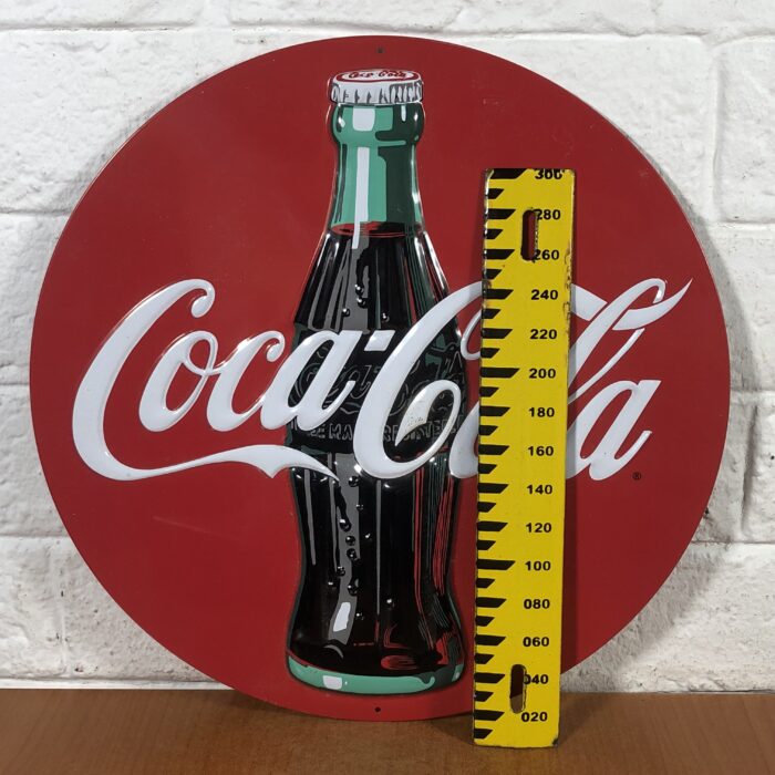 Lot 140: Coca Cola Embossed Sign (Official Licensed Product) - Image 8