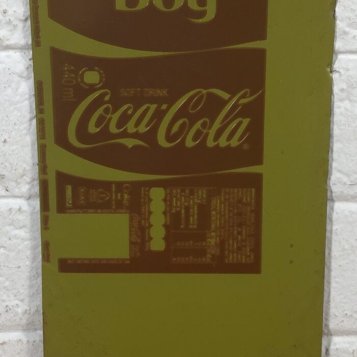 Lot 120: Vintage Coca Cola Can Printing Stamp Plaque - Image 5