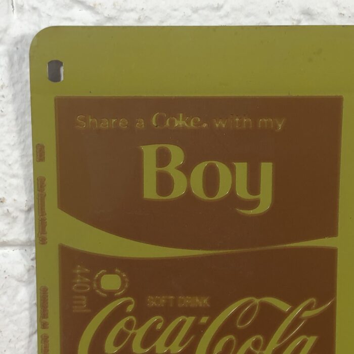 Lot 120: Vintage Coca Cola Can Printing Stamp Plaque - Image 2