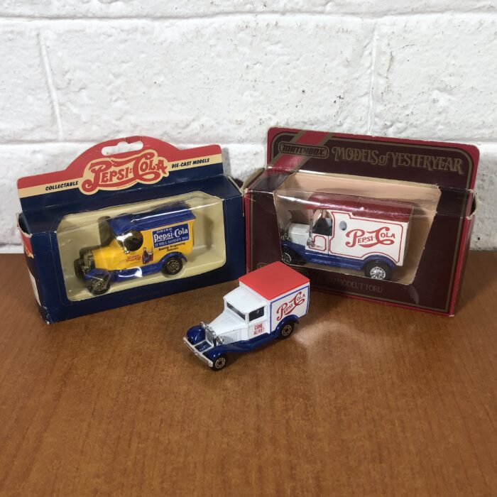 Lot 112: Pepsi Cola Delivery Van Models