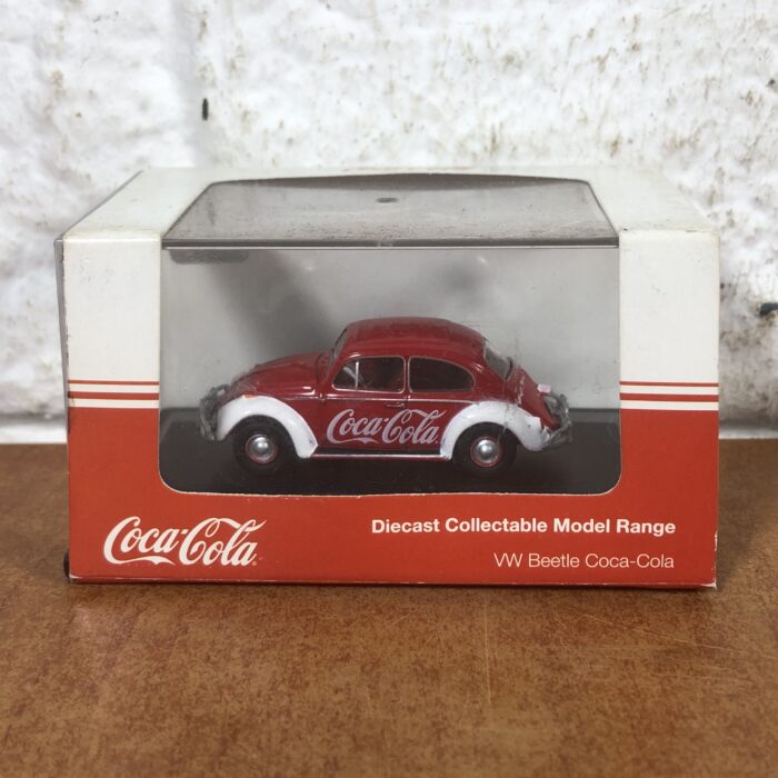 Lot 128: Miniature Coca Cola VW Beetle Model (1:87)