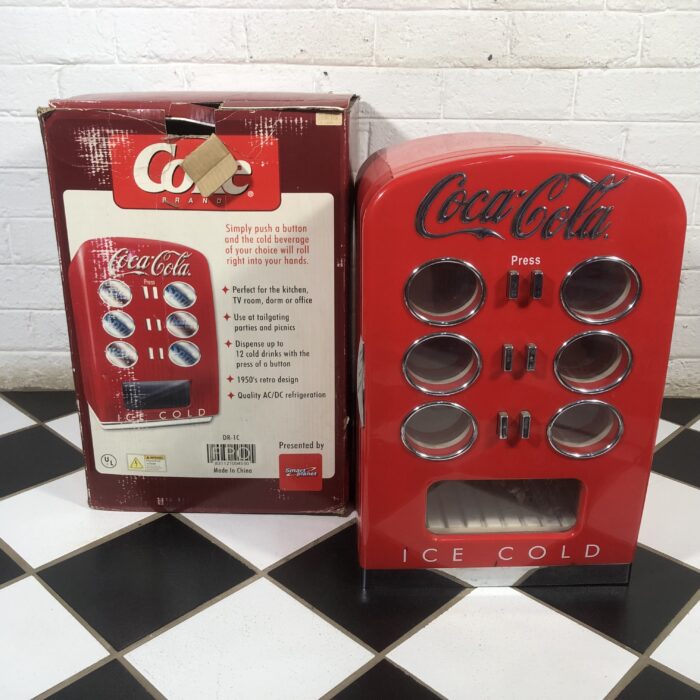 Lot 144: Coca Cola Mini Fridge