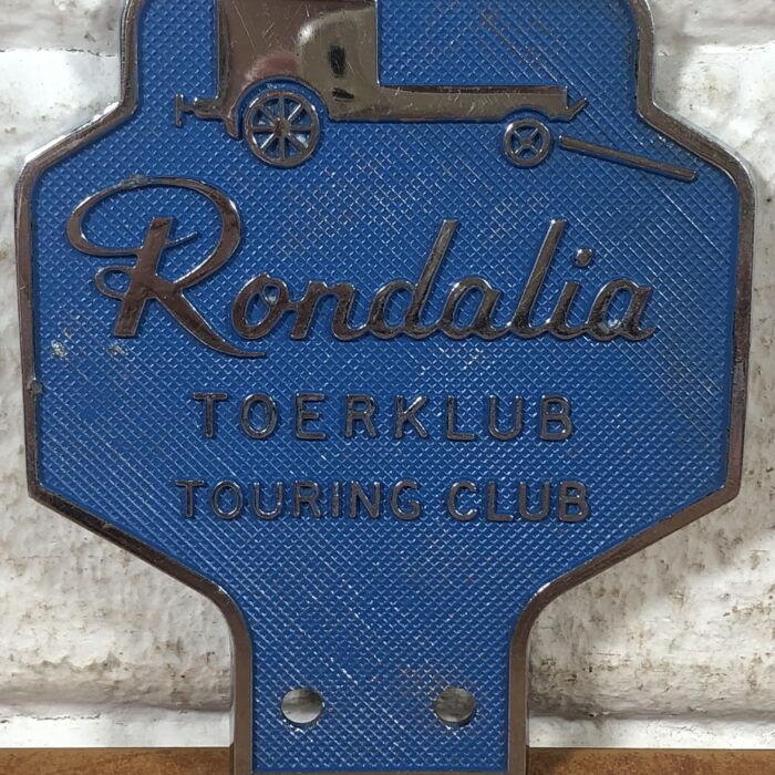 Vintage Rondalia Touring Club Car Badge - Image 3