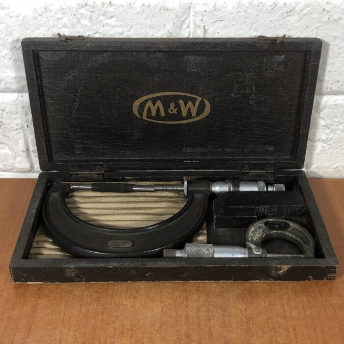 Vintage Micrometers in Cases - Image 2