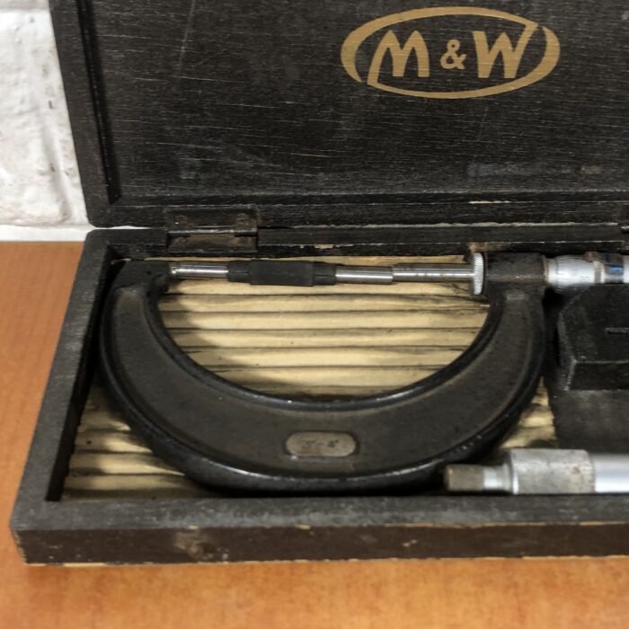 Vintage Micrometers in Cases - Image 3