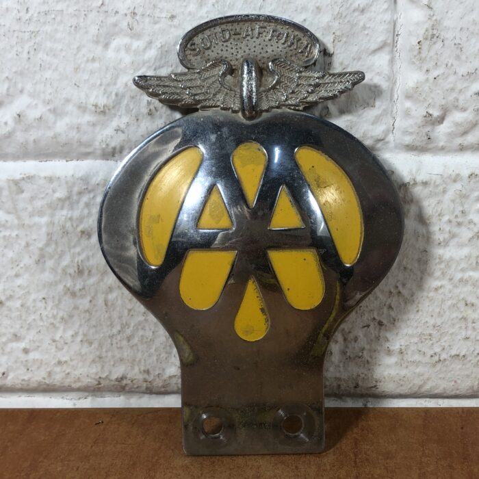 Vintage South African AA Badge