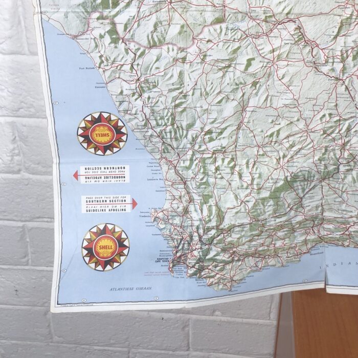 Vintage Shell Road Map of South Africa & Shell Model Truck - Image 9