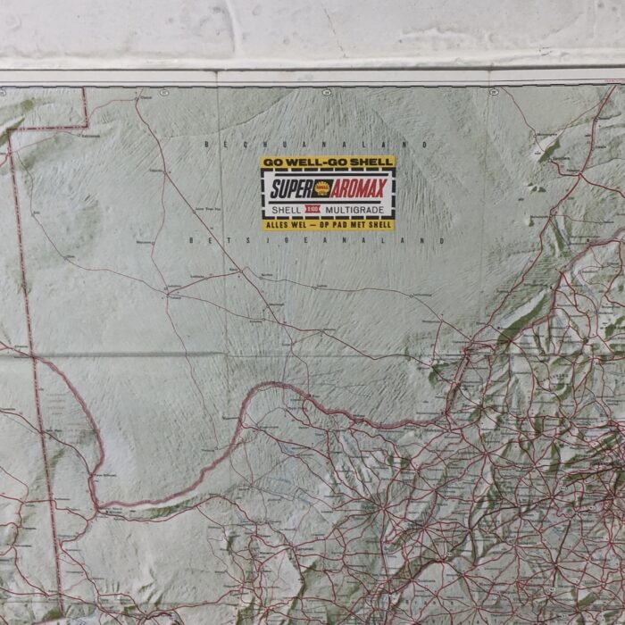 Vintage Shell Road Map of South Africa & Shell Model Truck - Image 6