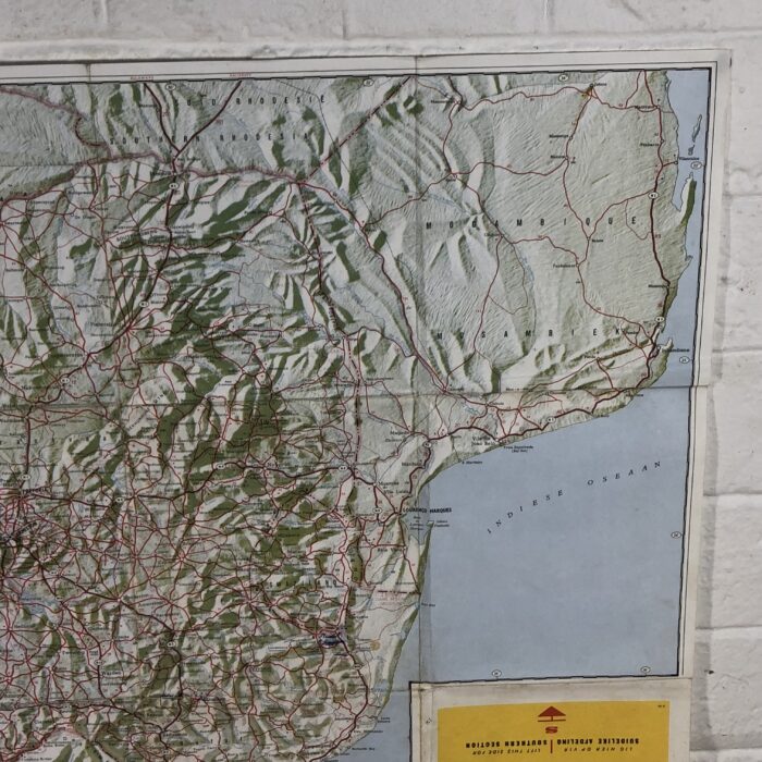 Vintage Shell Road Map of South Africa & Shell Model Truck - Image 7
