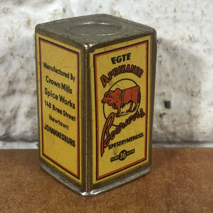 Miniature Vintage 'Egte Afrikander Boerewors' Salesman Sample Tin - Image 4