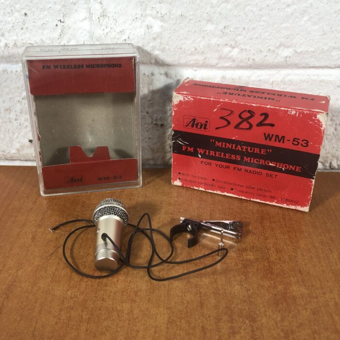 Vintage Miniature FM Wireless Microphone (Made in Japan)